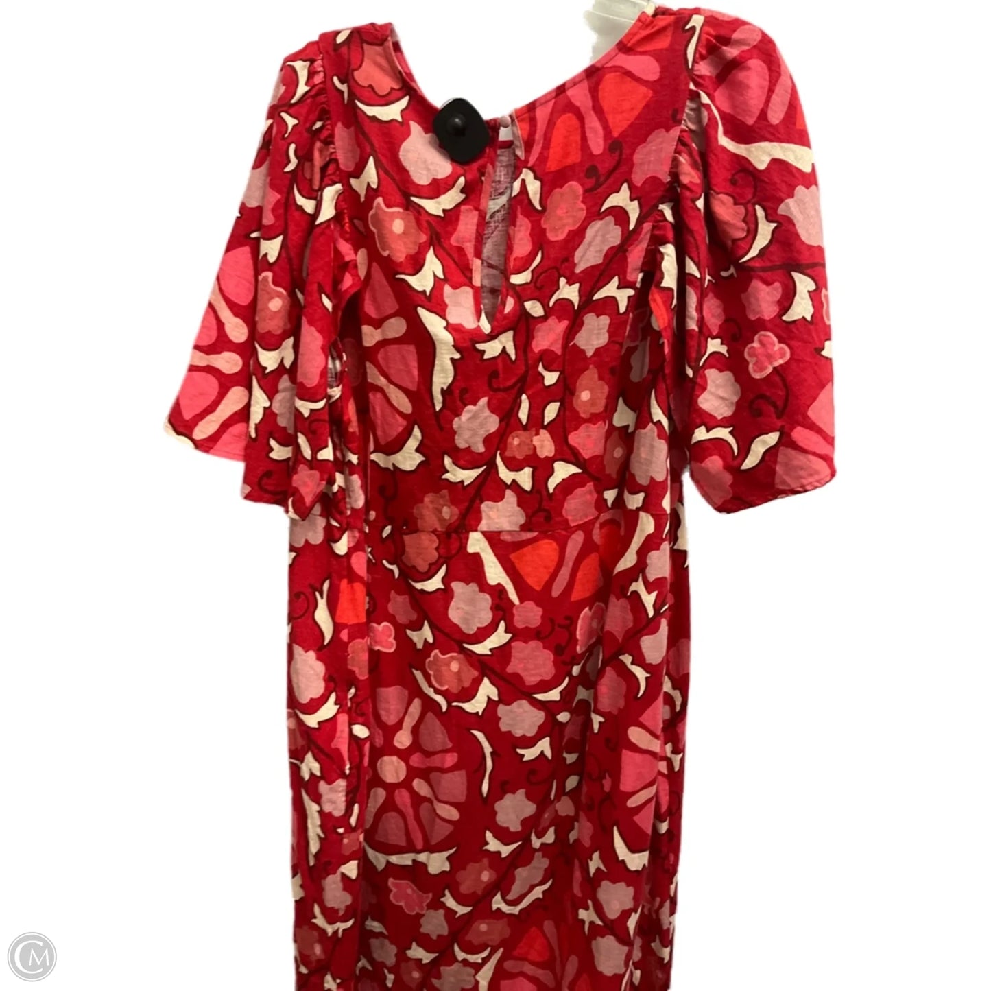 Dress Casual Midi By Rhode In Red, Size: 22