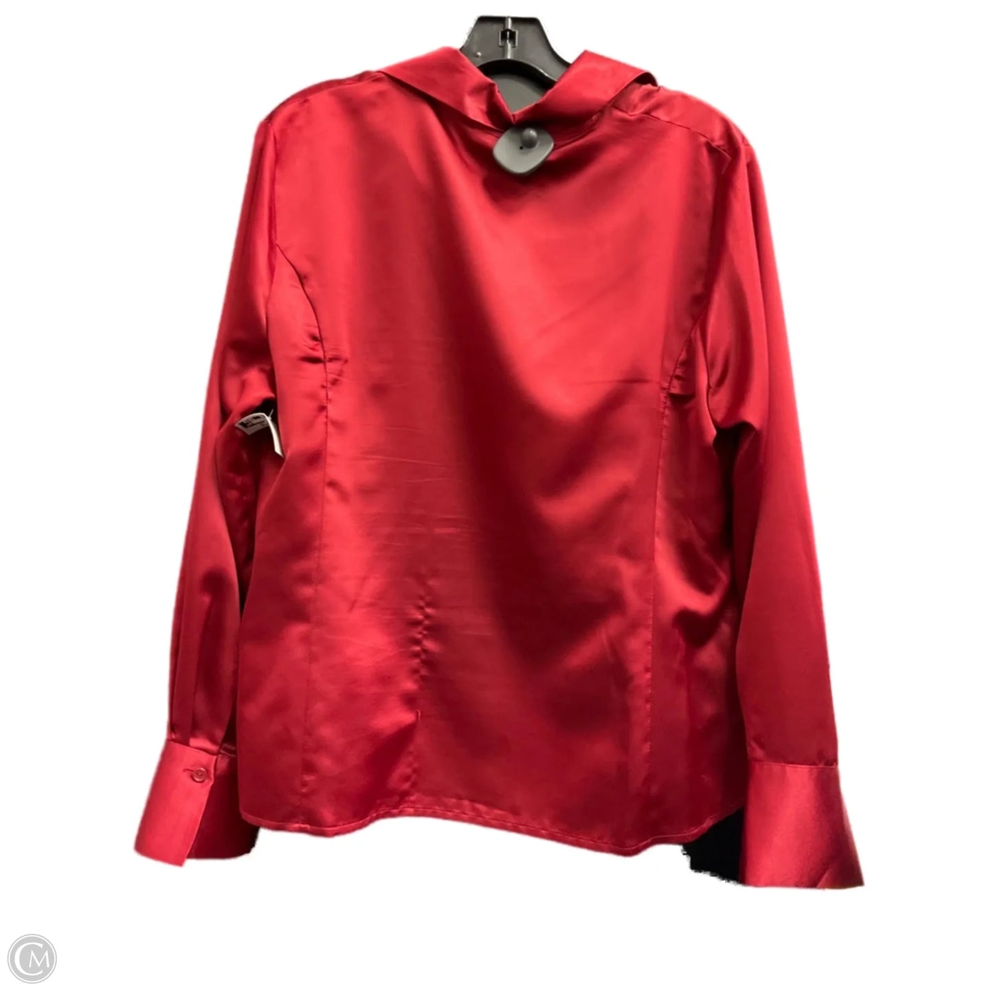 Blouse Long Sleeve By East 5th In Red, Size: 16