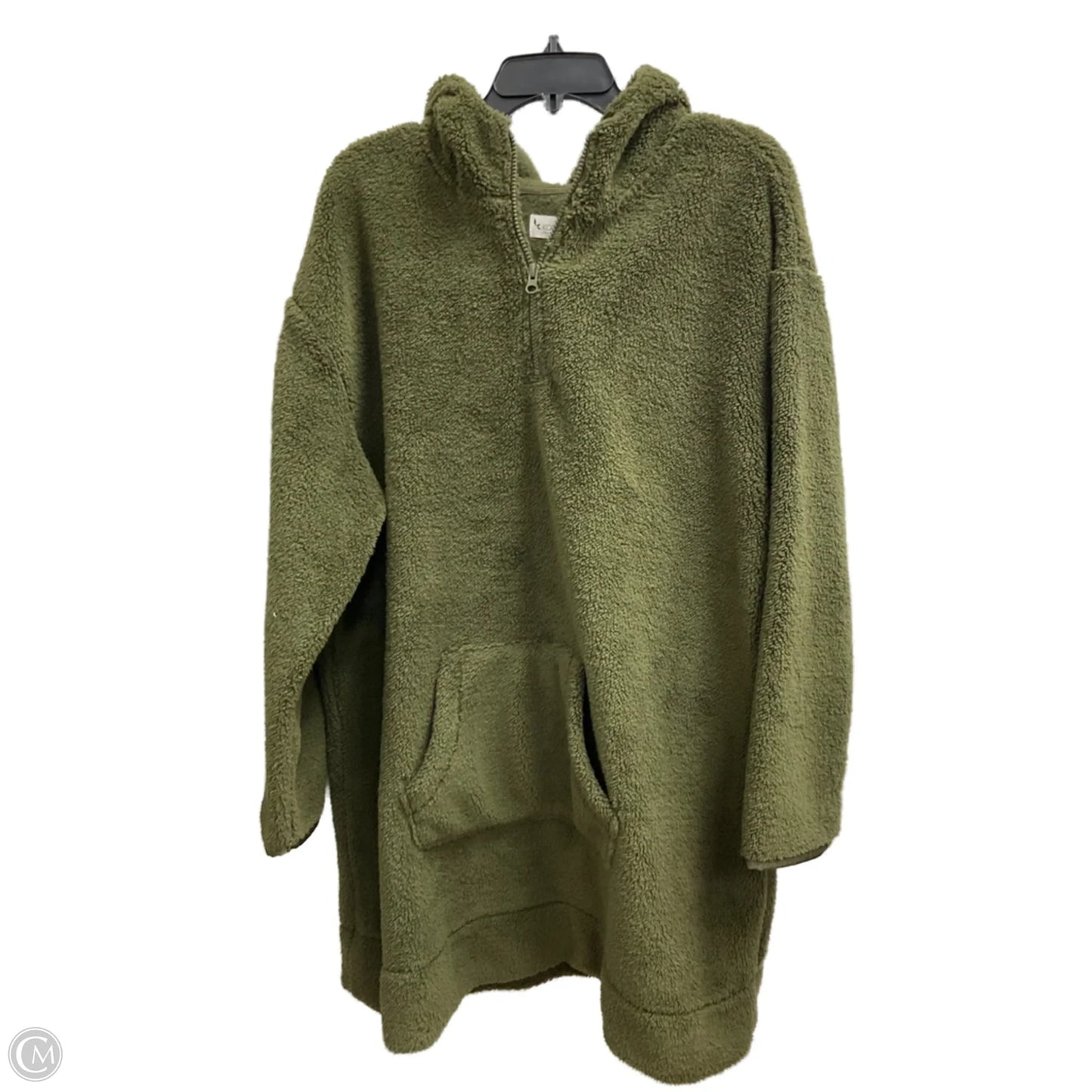 Jacket Fleece By Koolaburra By Ugg In Green, Size: L