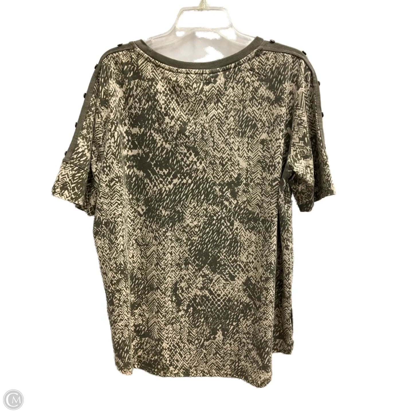 Top Short Sleeve By Jane And Delancey In Green, Size: Xl