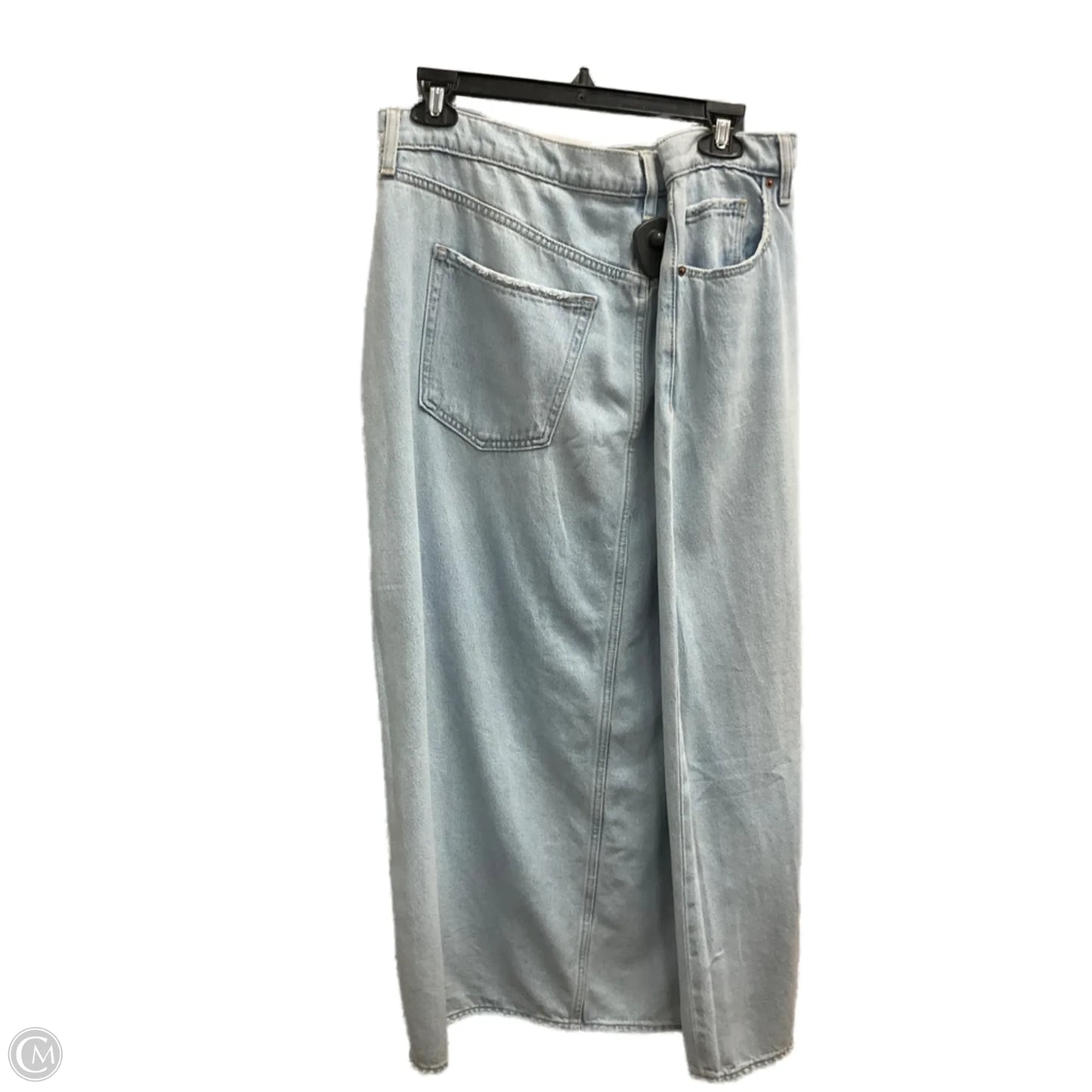 Skirt Maxi By Old Navy In Blue Denim, Size: 18