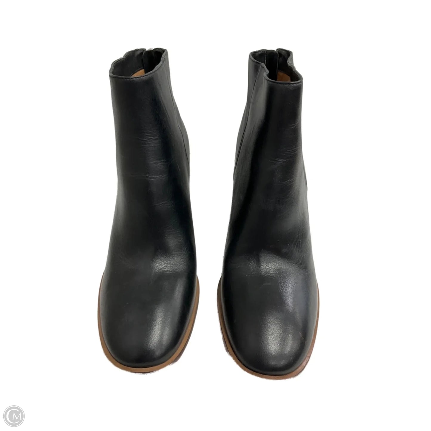 Boots Ankle Heels By Antonio Melani In Black & Brown, Size: 10