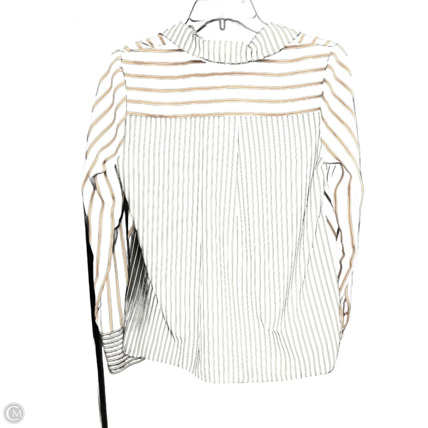 Top Long Sleeve By Bailey 44 In Black & Brown, Size: Xs