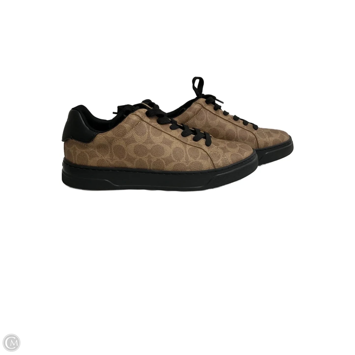 Shoes Designer By Coach In Black & Brown, Size: 9.5