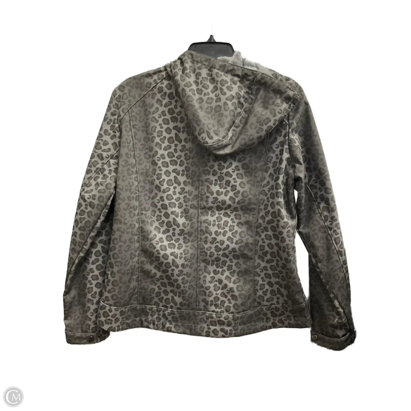 Jacket Other By Zero Xposure In Animal Print, Size: L
