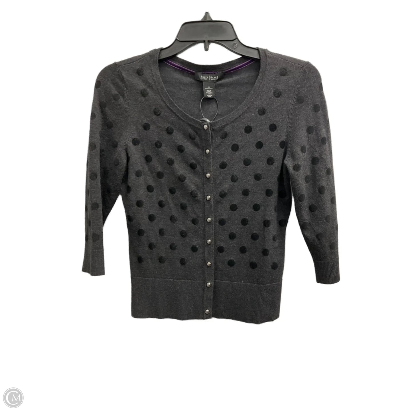 Cardigan By White House Black Market In Black, Size: Xs