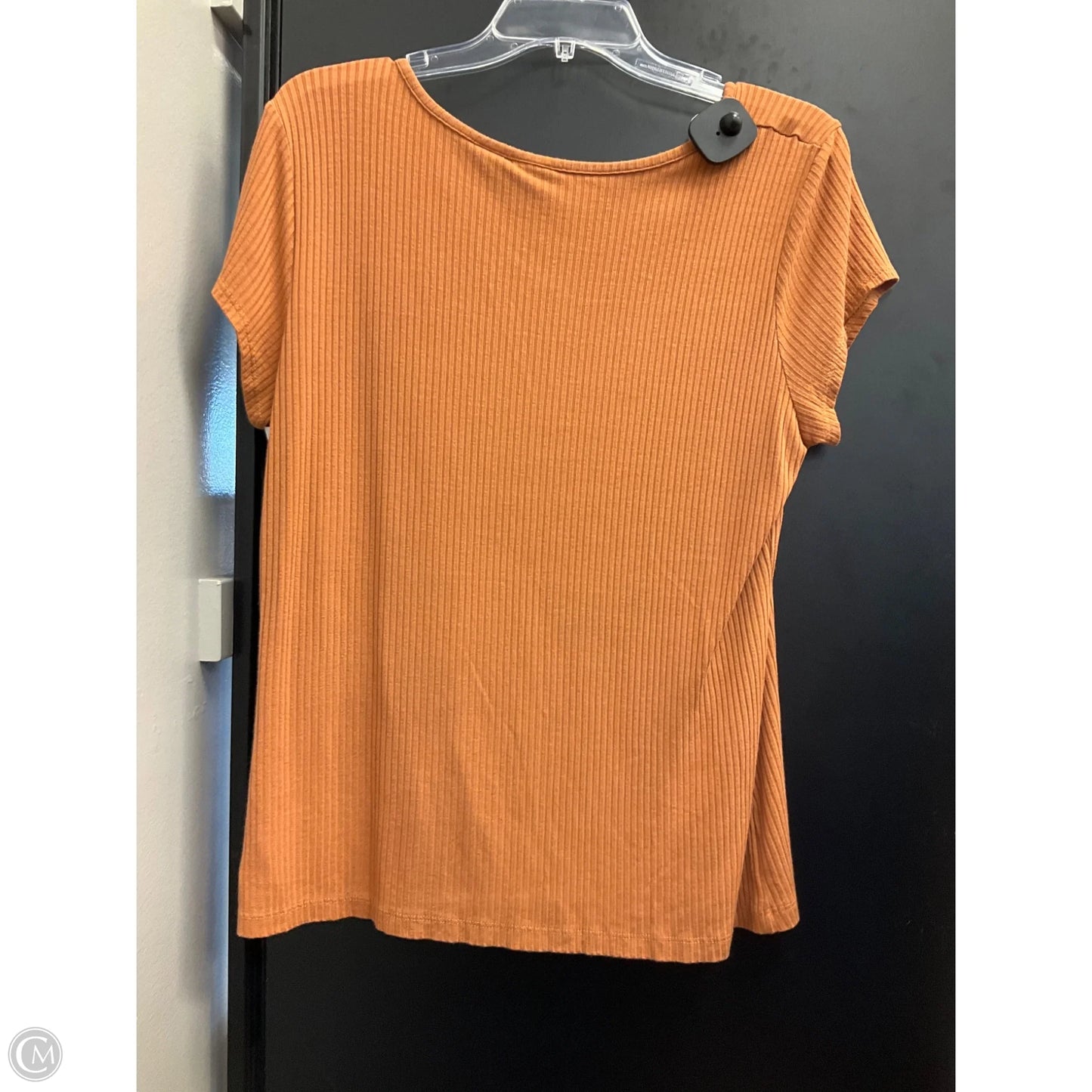 Top Short Sleeve By Rachel Zoe In Orange, Size: Xl
