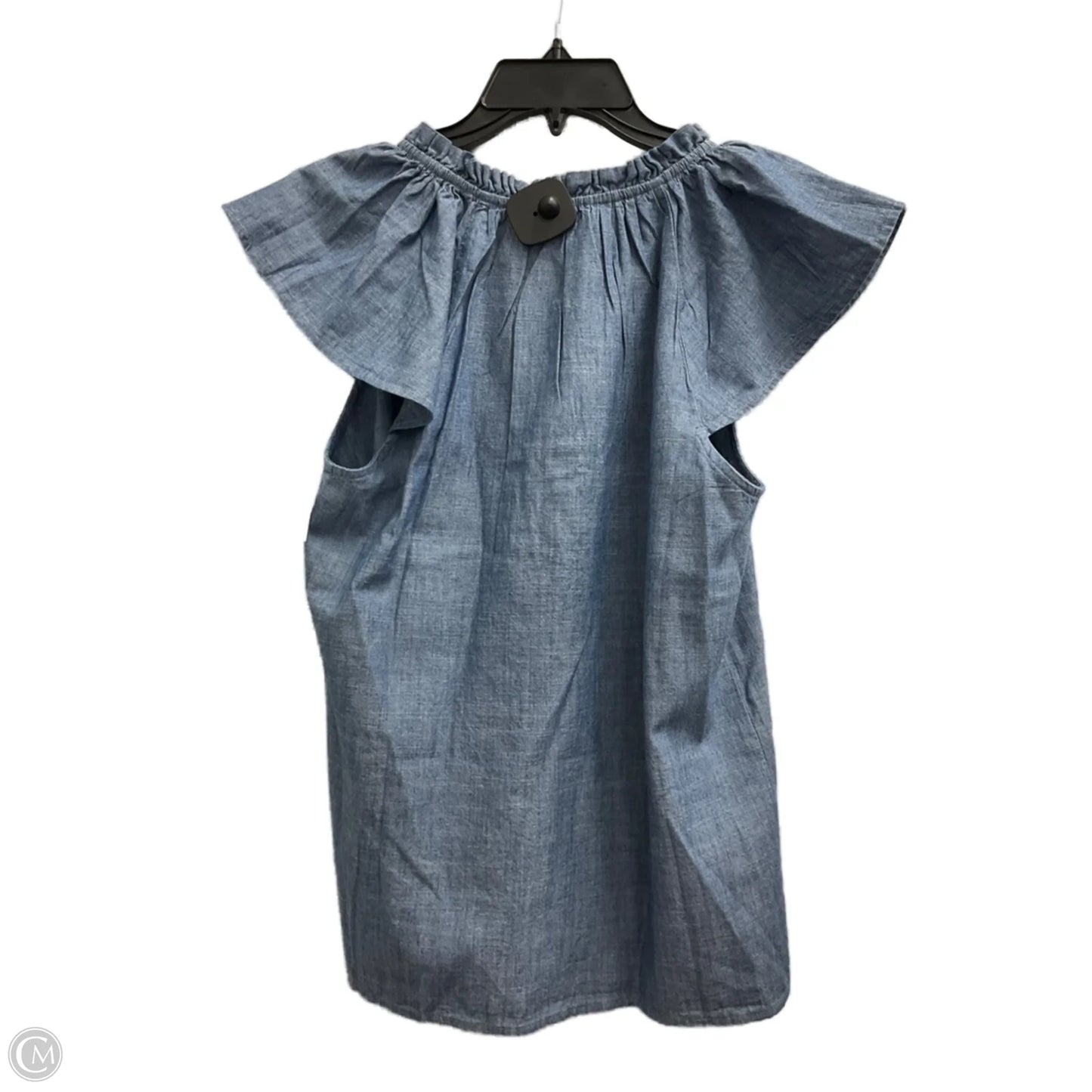 Top Sleeveless By J. Crew In Blue, Size: S