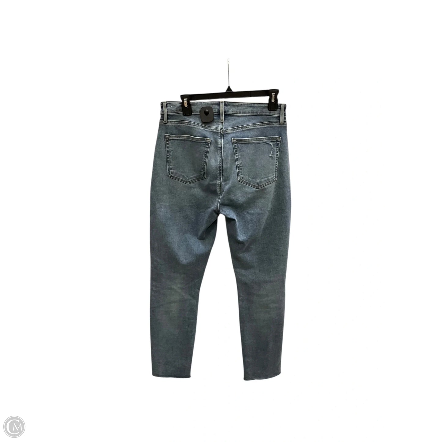 Jeans Skinny By Loft In Blue Denim, Size: 8