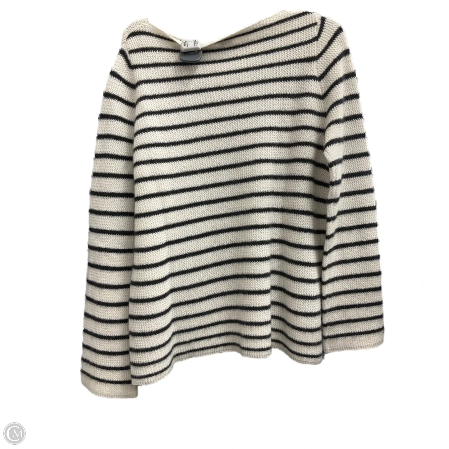 Sweater Cashmere By 360cashmere In Black & White, Size: L