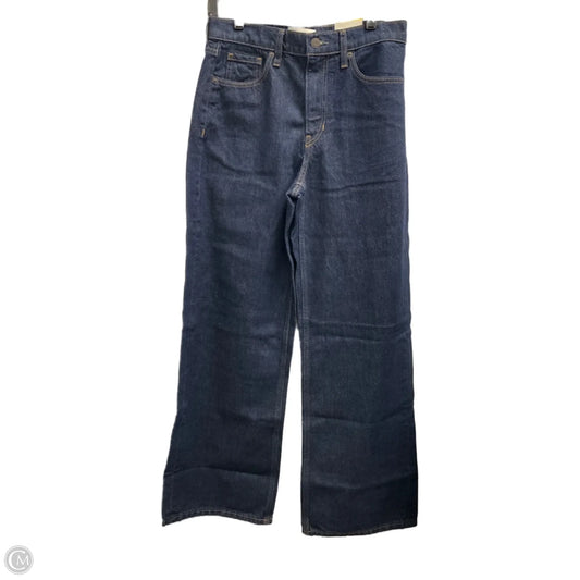 Jeans Wide Leg By Banana Republic In Blue Denim, Size: 6