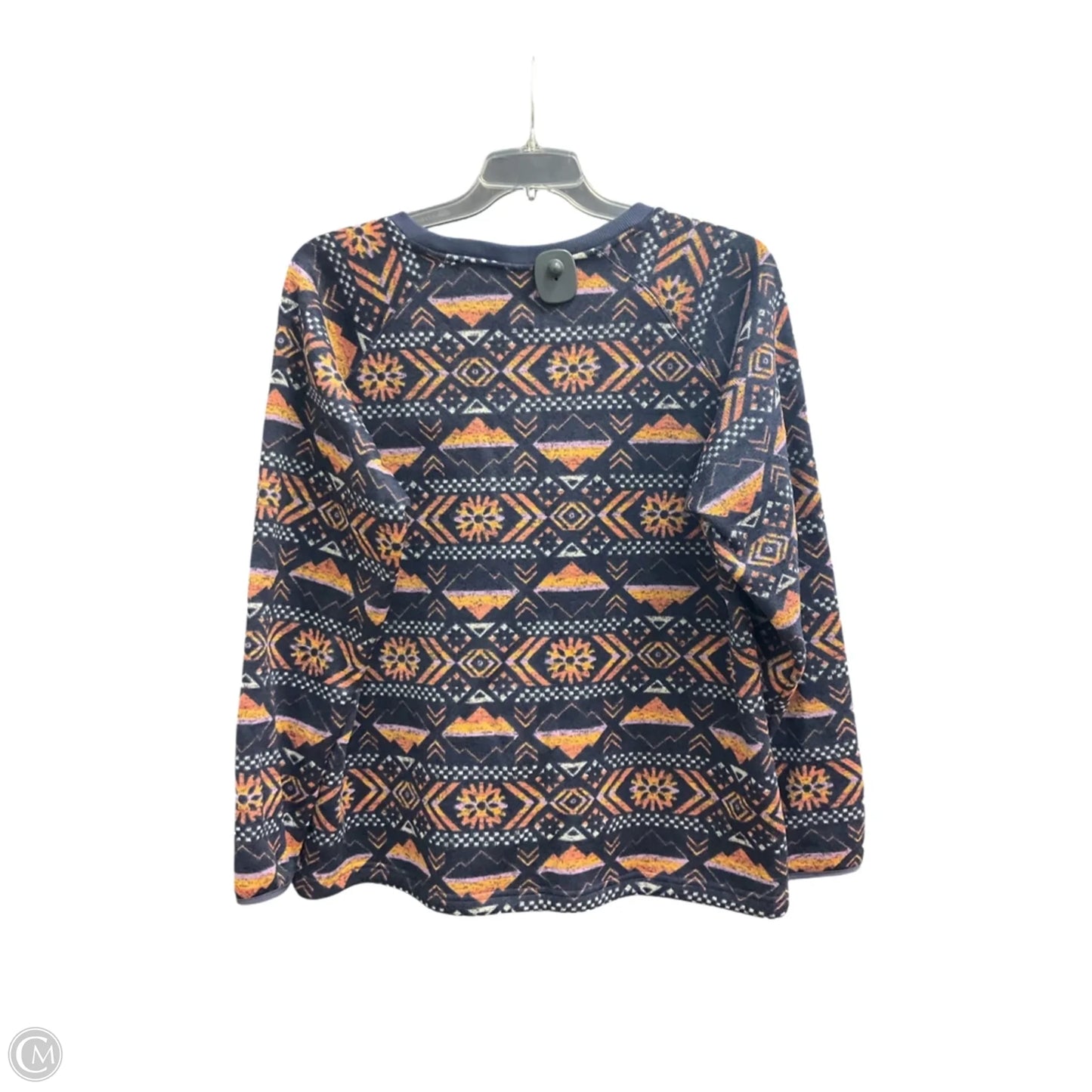 Sweater By Columbia In Orange & Purple, Size: 2x