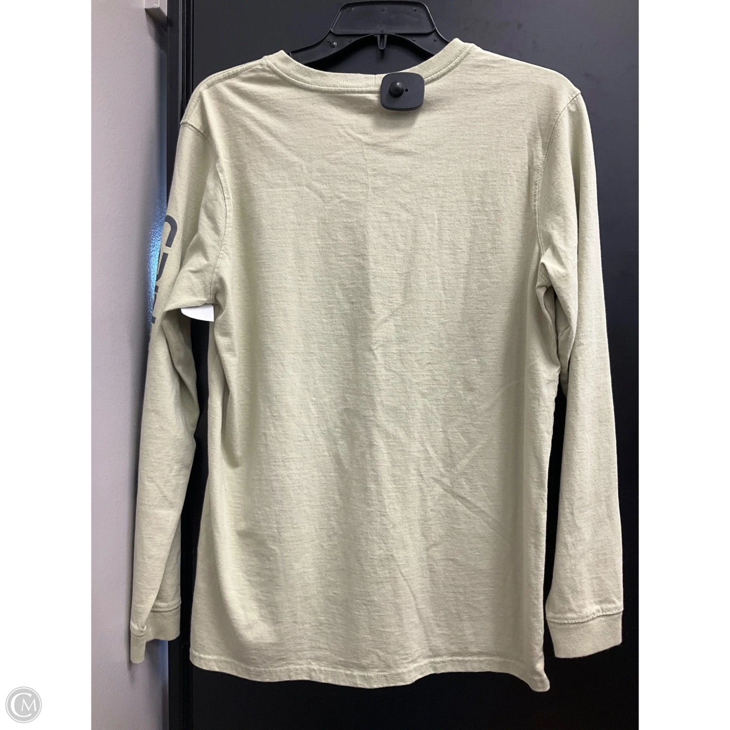 Top Long Sleeve By Carhartt In Green, Size: L
