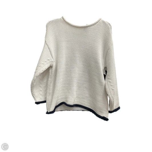 Sweater By Lou And Grey In Blue & White, Size: Xs