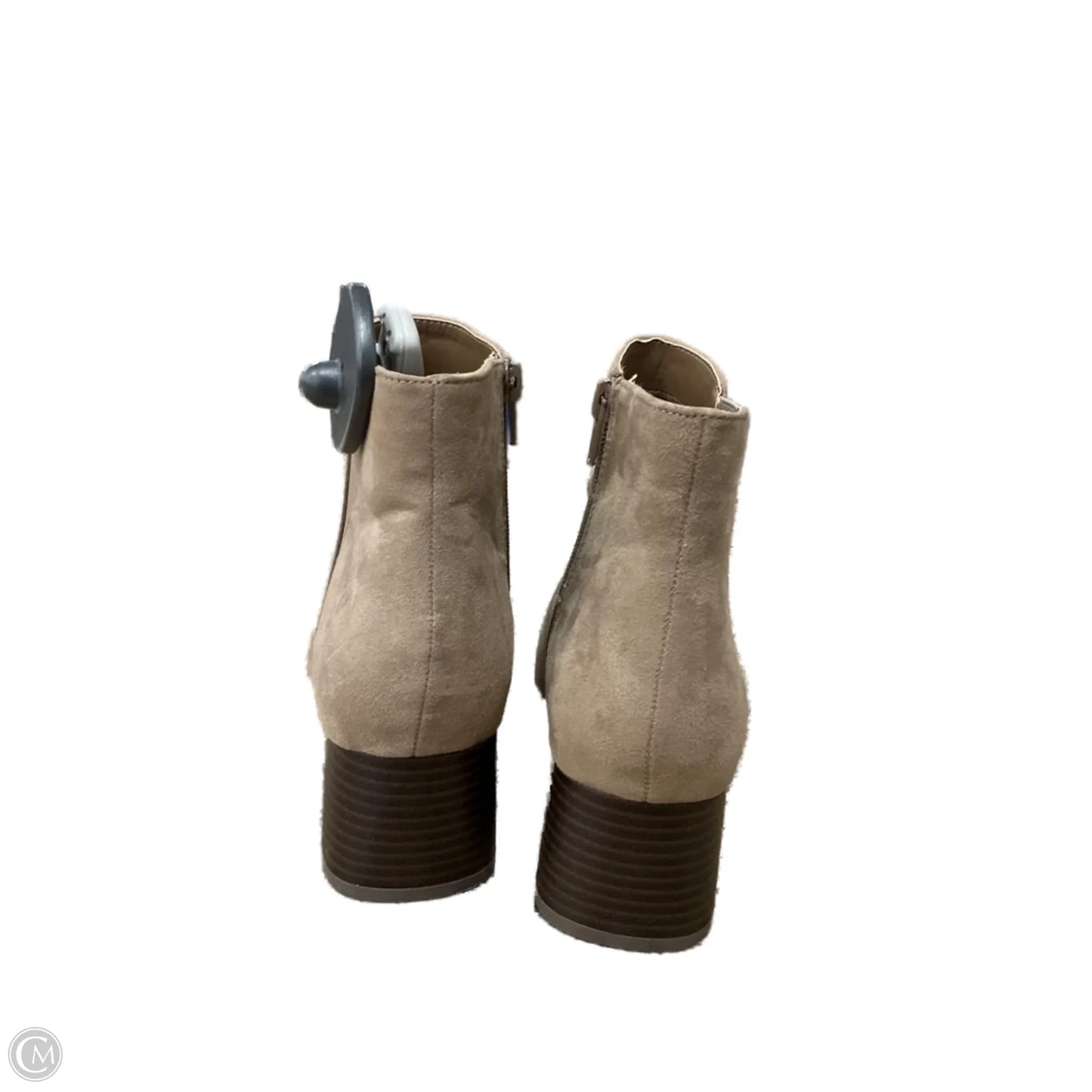Boots Ankle Heels By Kelly And Katie In Tan, Size: 7.5
