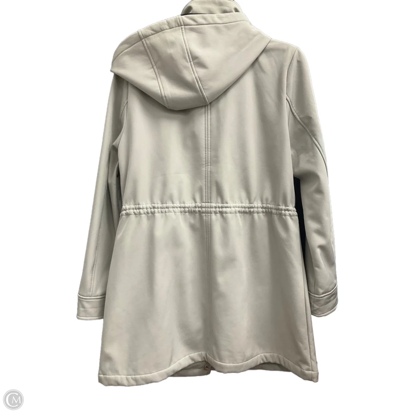 Coat Parka By Nine West In Grey, Size: M