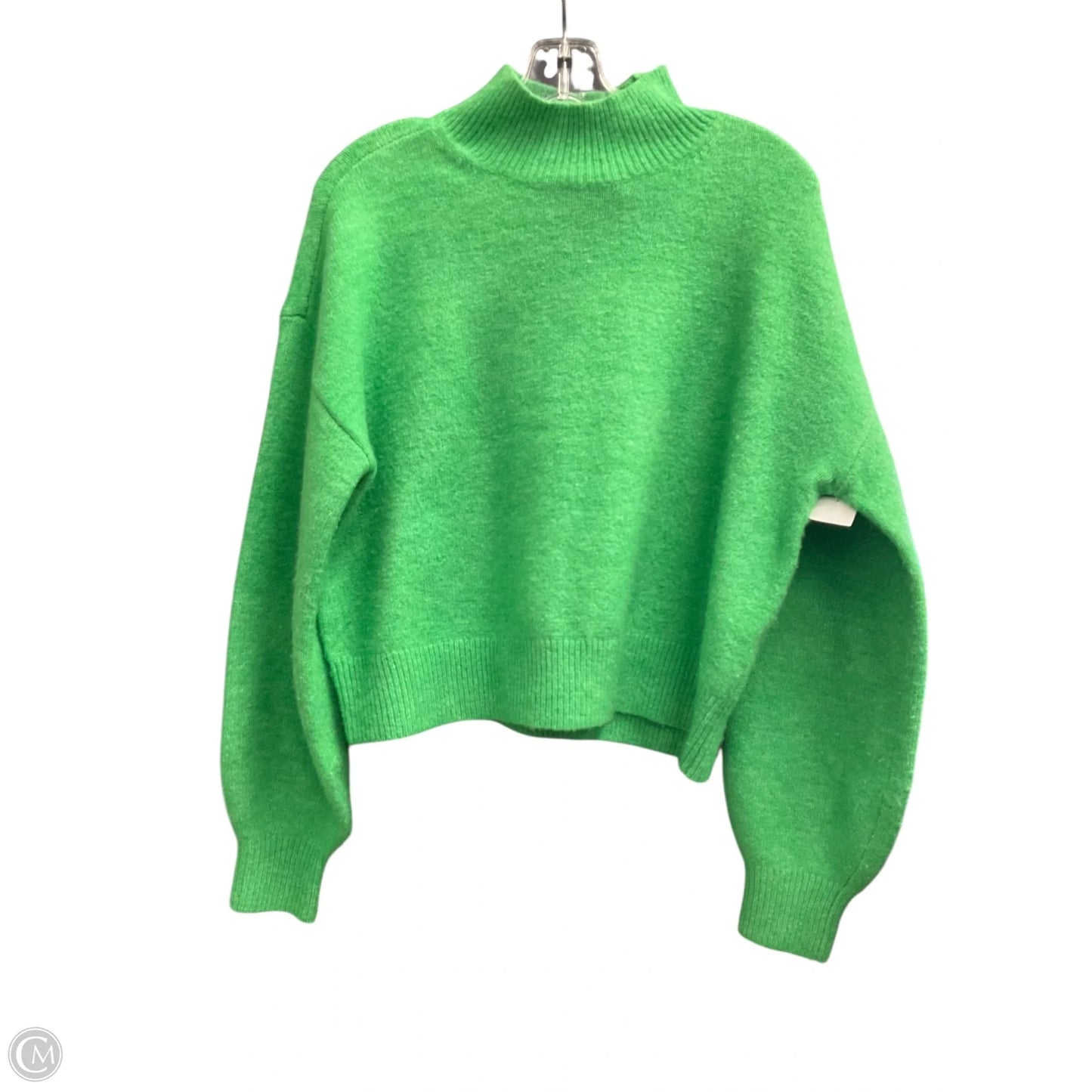 Sweater By Calvin Klein In Green, Size: M