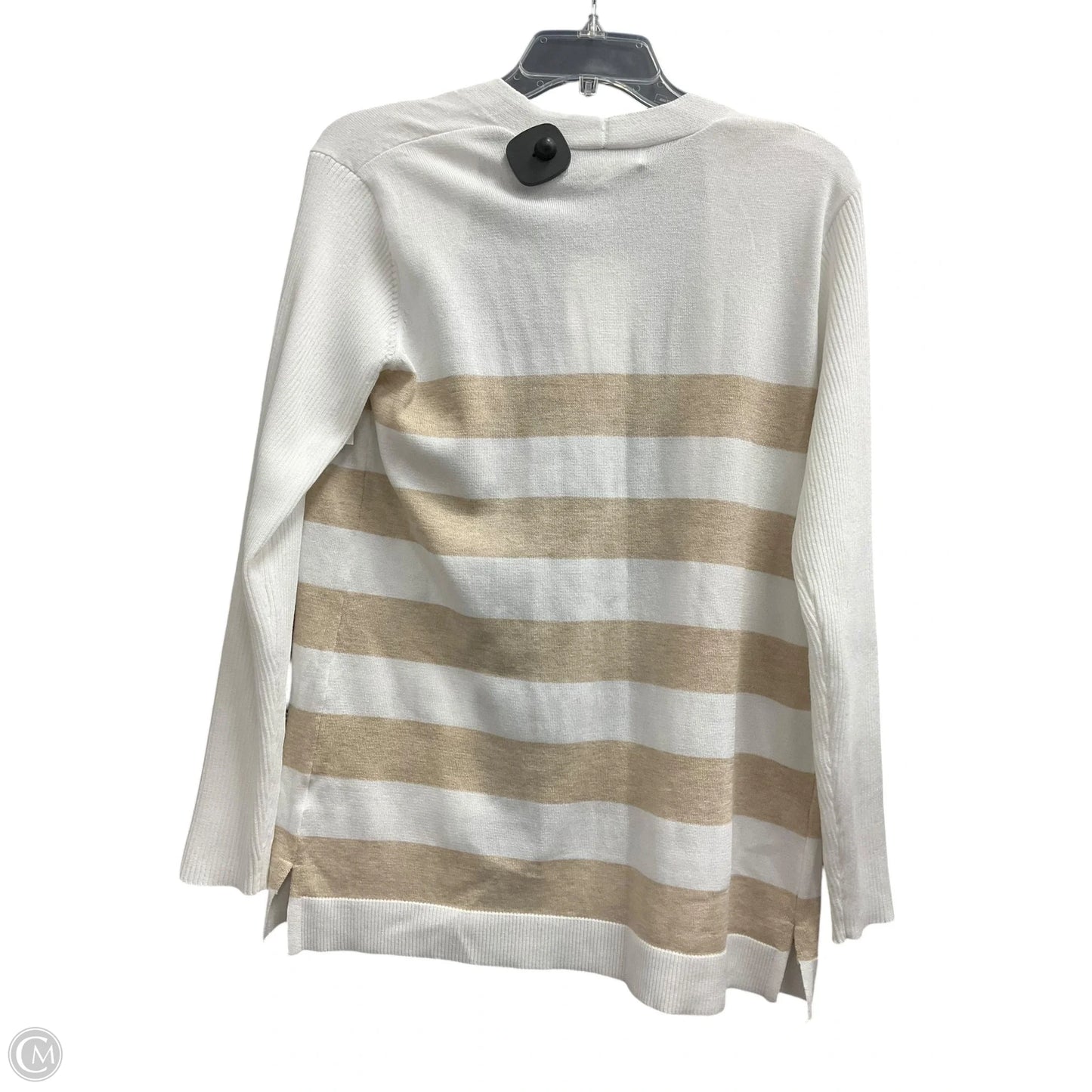 Cardigan By Verve Ami In Tan & White, Size: M
