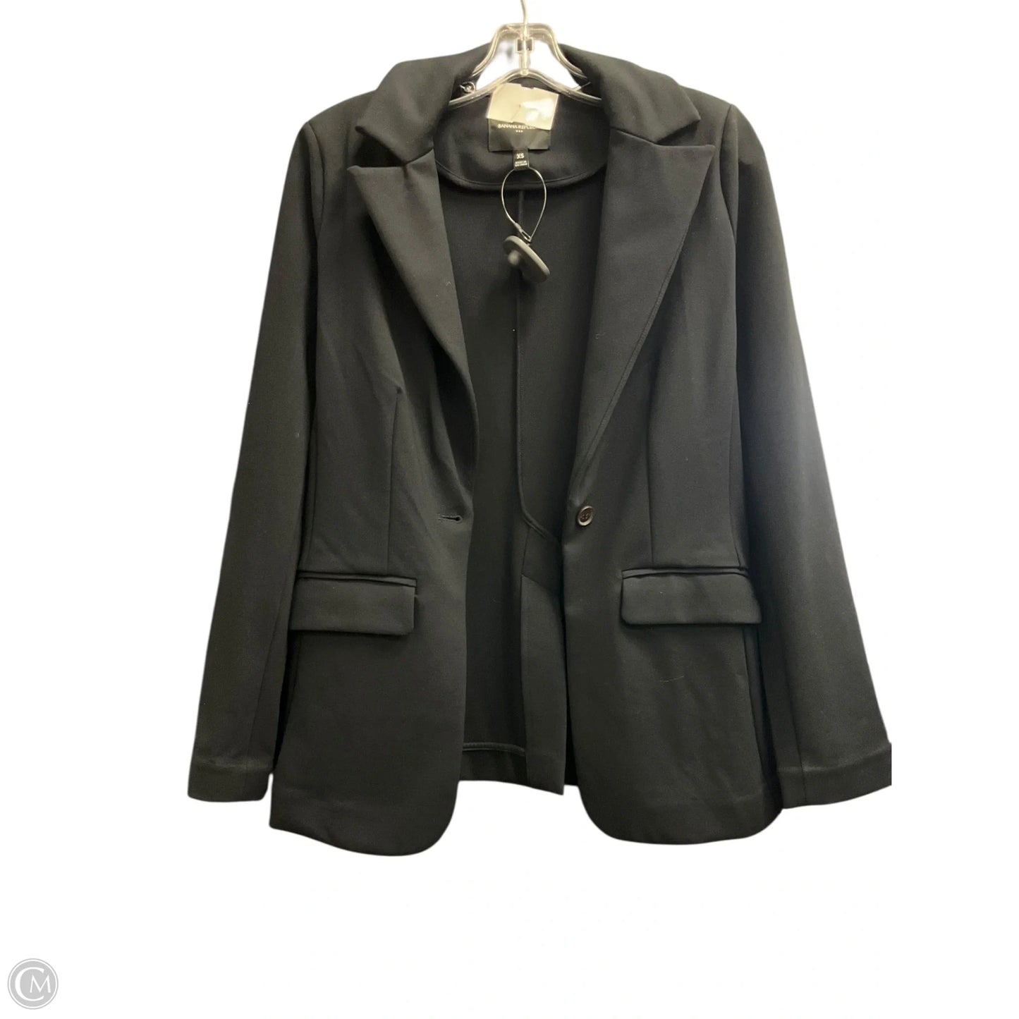 Blazer By Banana Republic In Black, Size: Xs