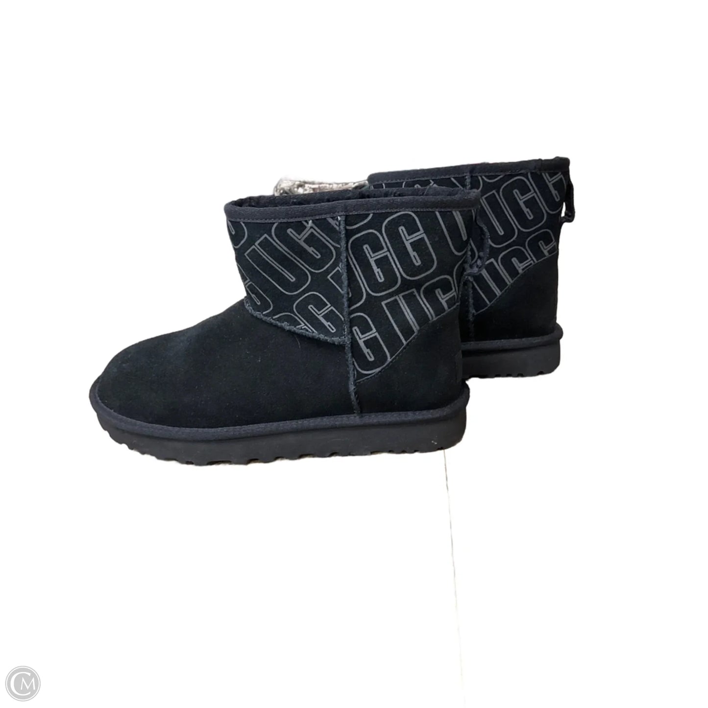 Boots Designer By Ugg In Black, Size: 8