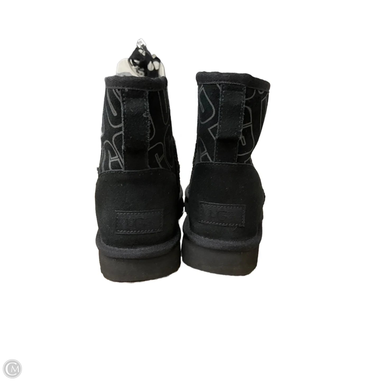 Boots Designer By Ugg In Black, Size: 8