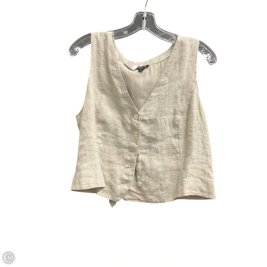 Vest Other By J. Crew In Tan, Size: 10