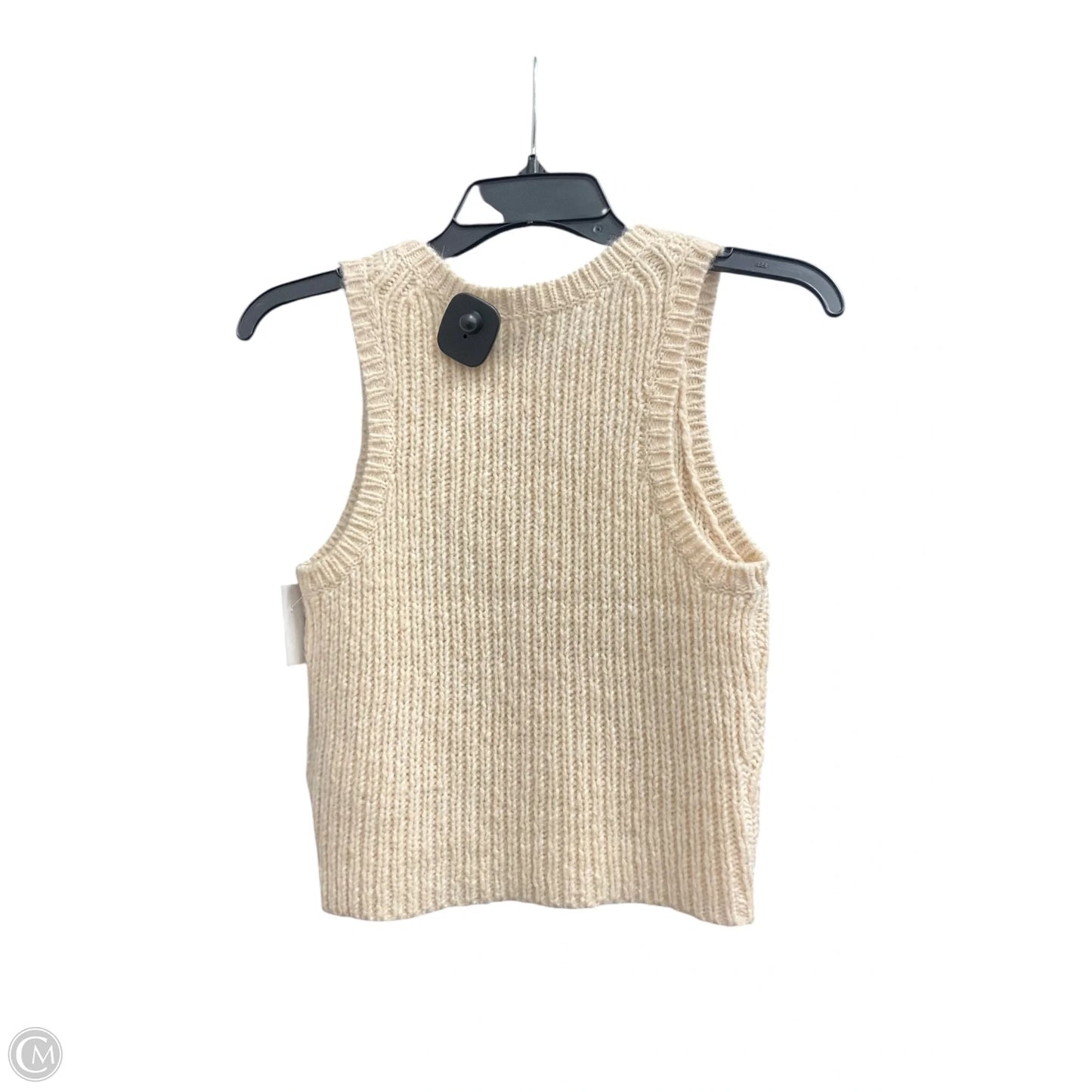 Vest Sweater By J. Crew In Beige, Size: Xxs