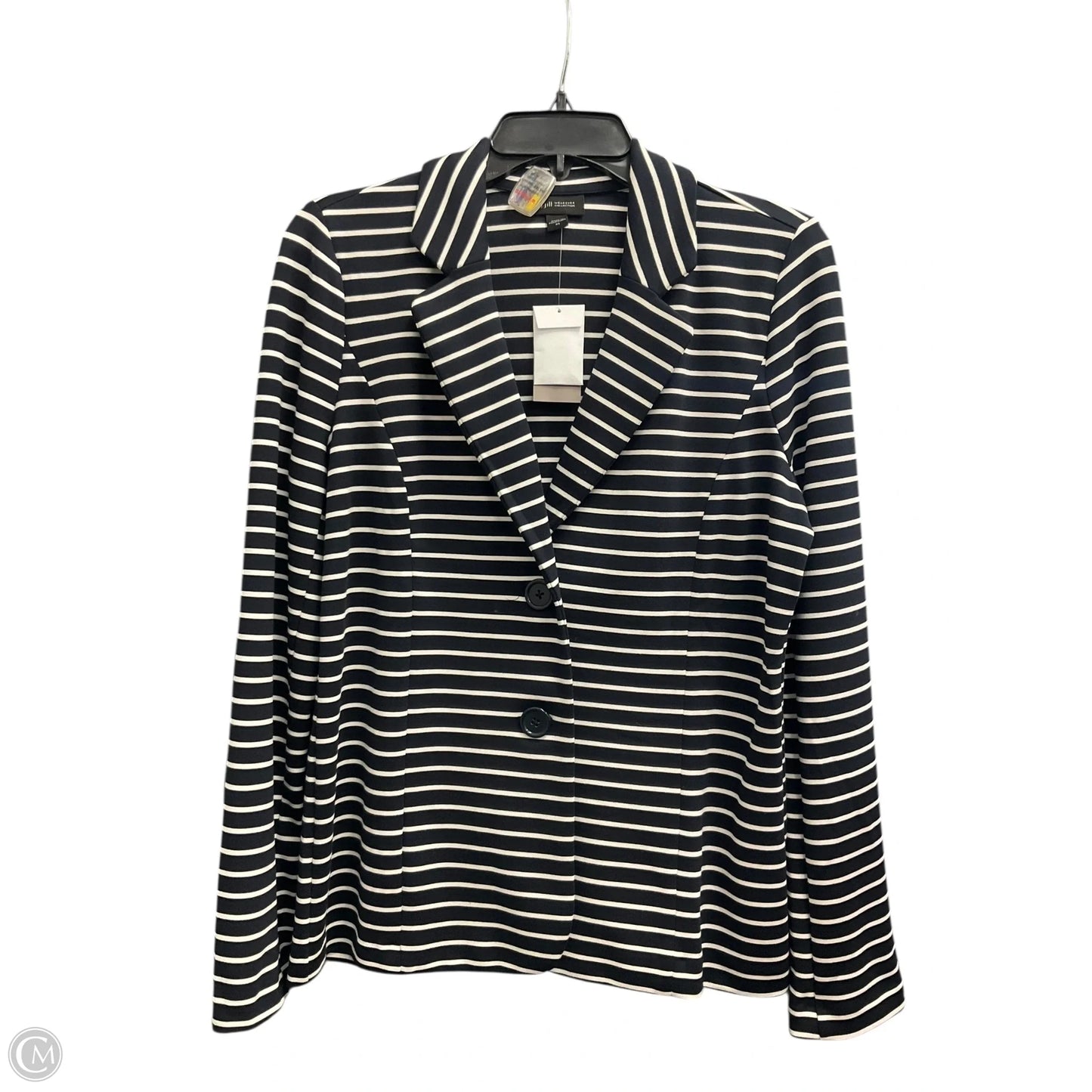 Blazer By J. Jill In Blue & White, Size: Xs
