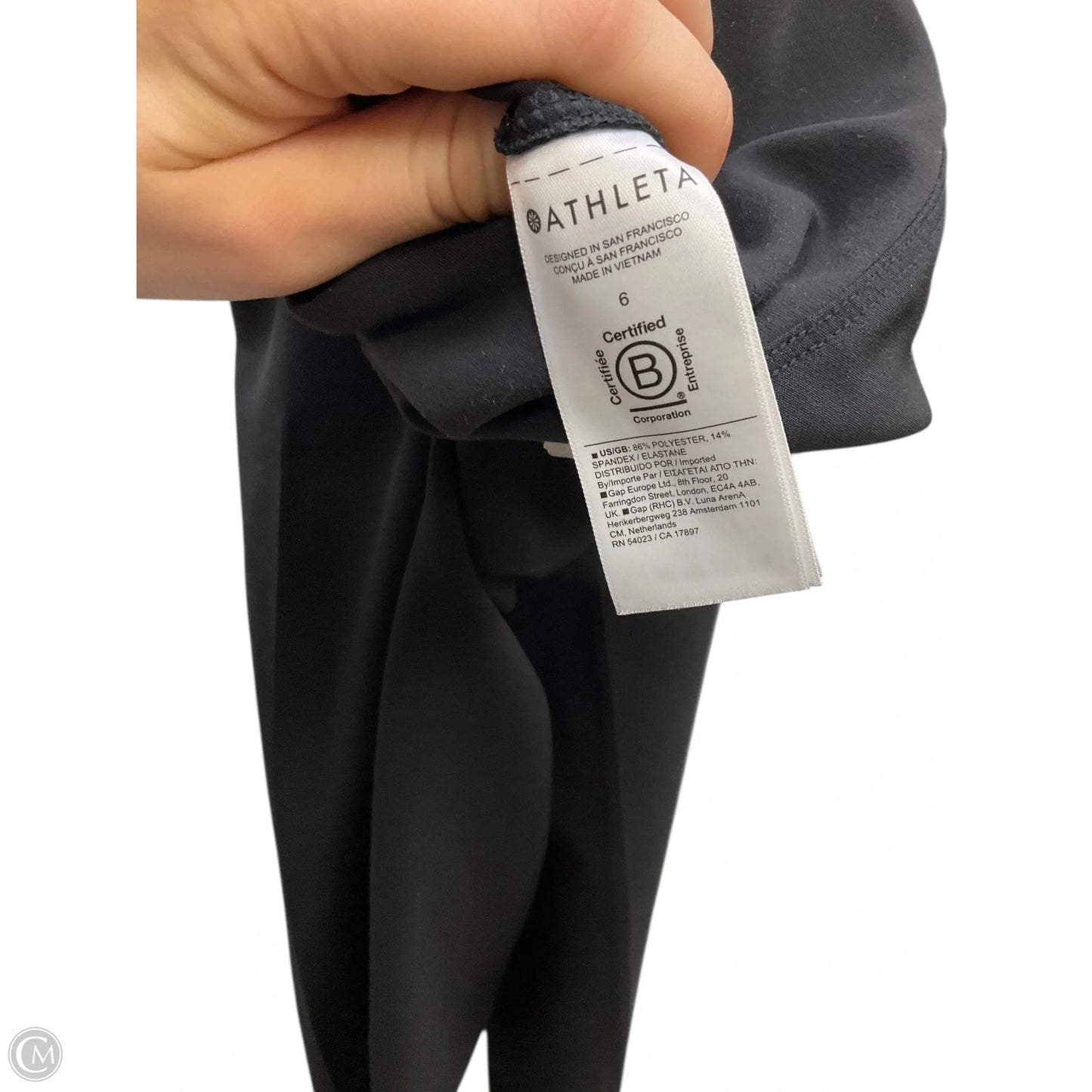 Athletic Pants By Athleta In Black, Size: 6