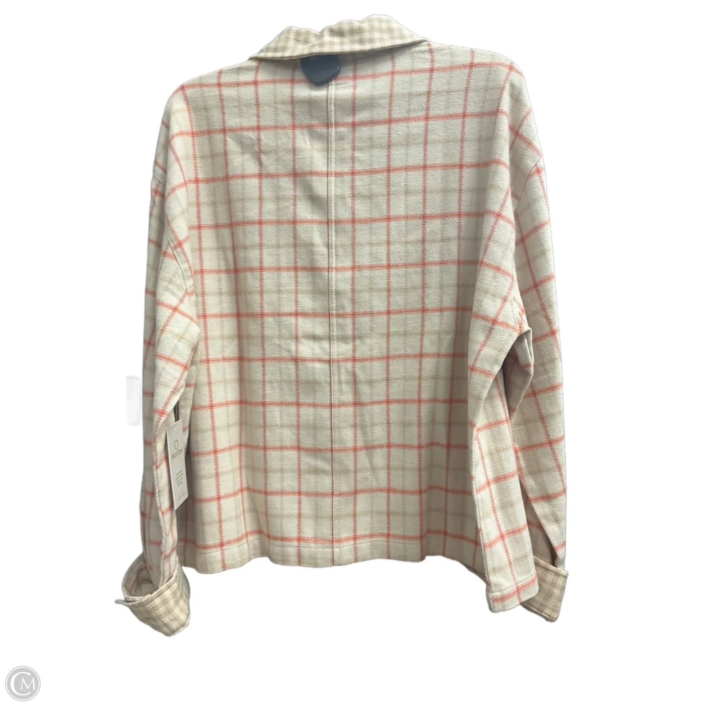 Jacket Other By Clothes Mentor In Orange & Tan, Size: L