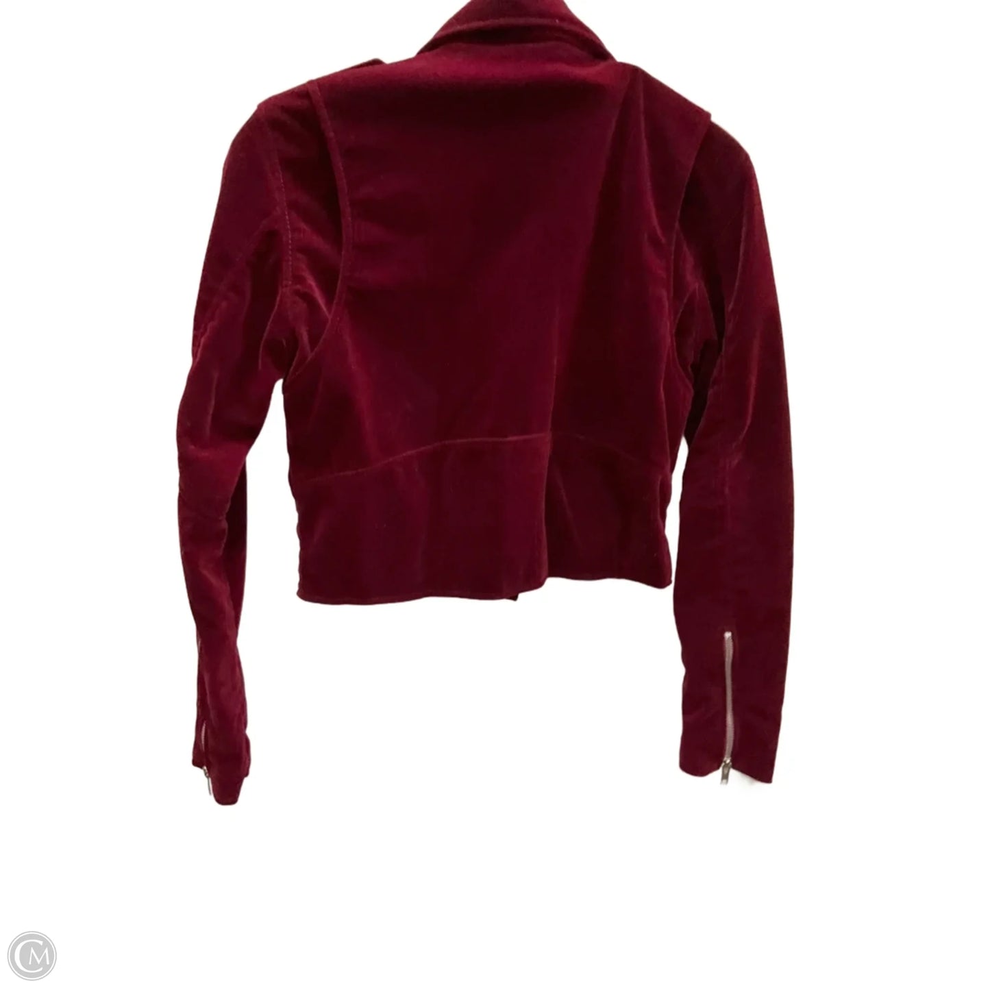 Jacket Moto By Free People In Red, Size: Xs