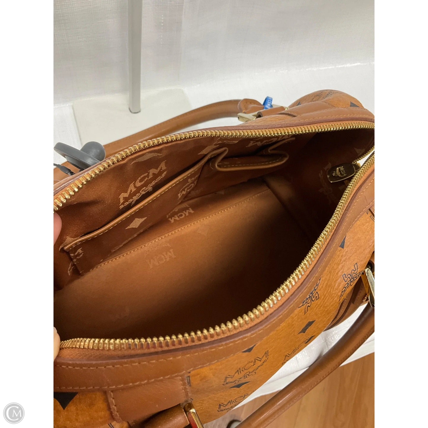 Handbag Luxury Designer By Mcm, Size: Medium