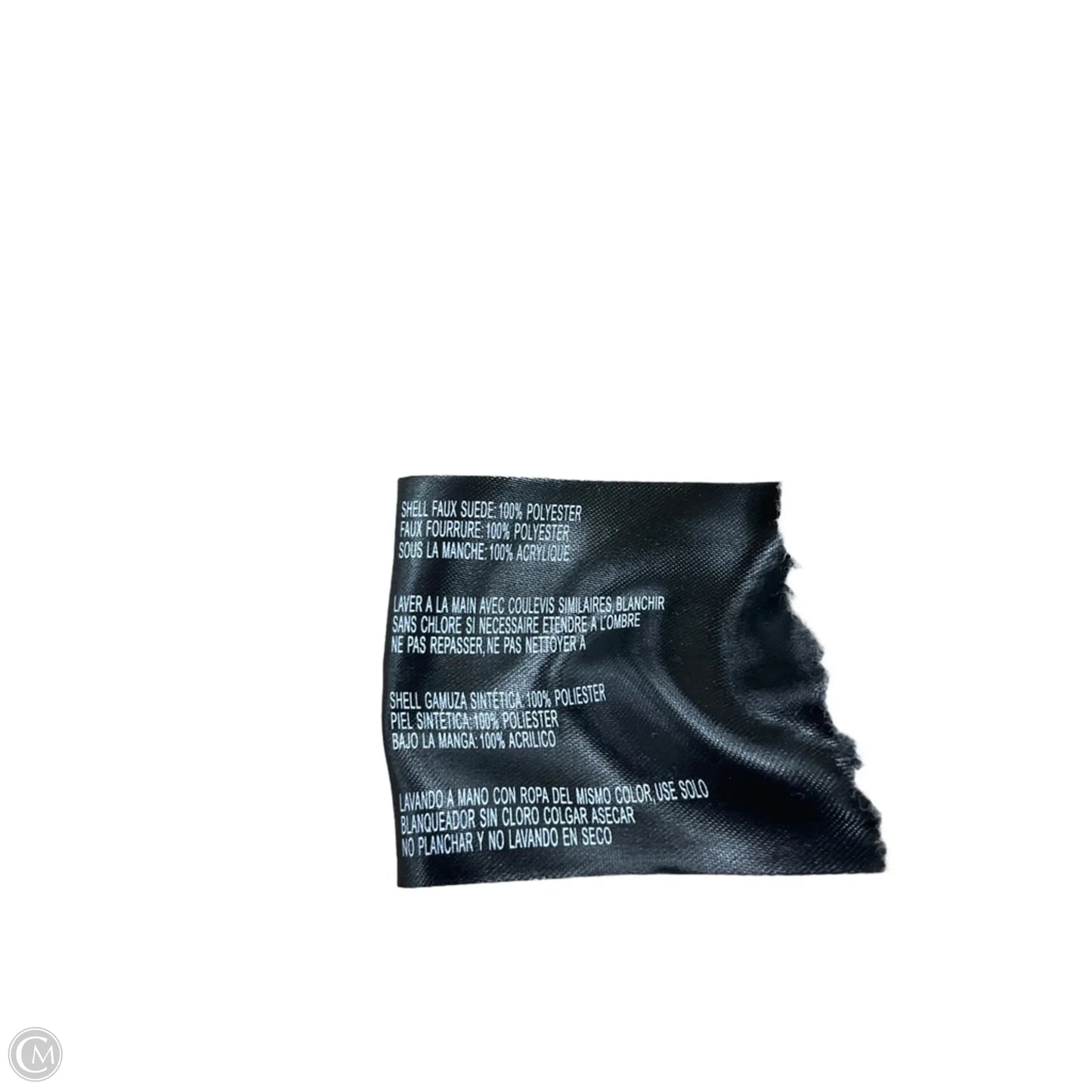 Jacket Faux Fur & Sherpa By Bernardo In Brown & Cream, Size: M