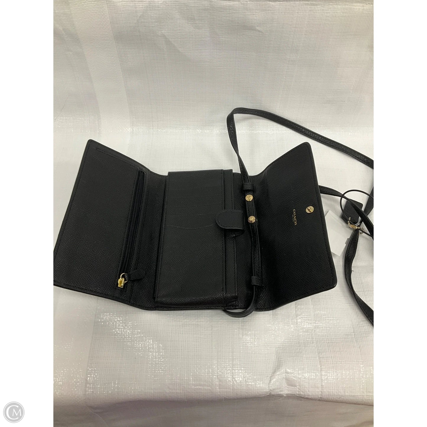 Crossbody Designer By Coach, Size: Small