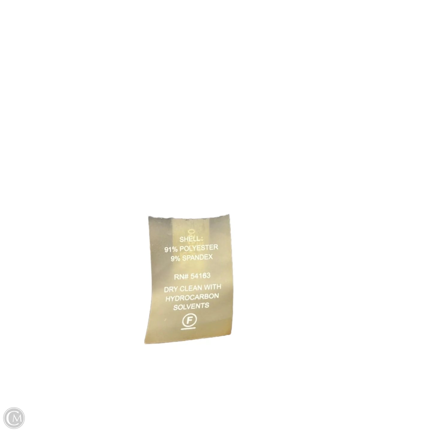 Dress Party Midi By Calvin Klein In Black & Blue, Size: Xl