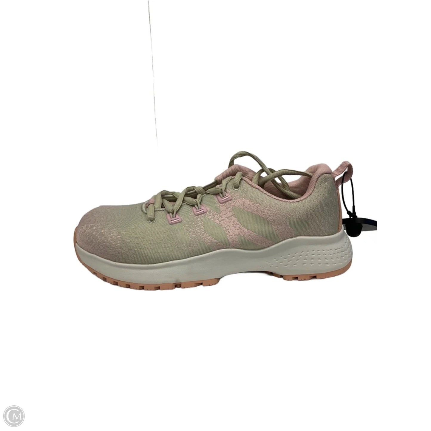 Shoes Steel Toe By Clothes Mentor In Pink & Tan, Size: 8.5