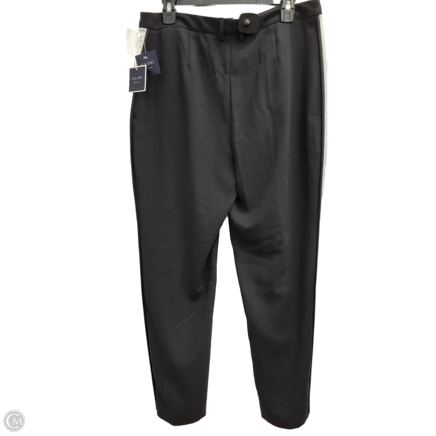 Pants Dress By Kaari Blue In Black & White, Size: 10