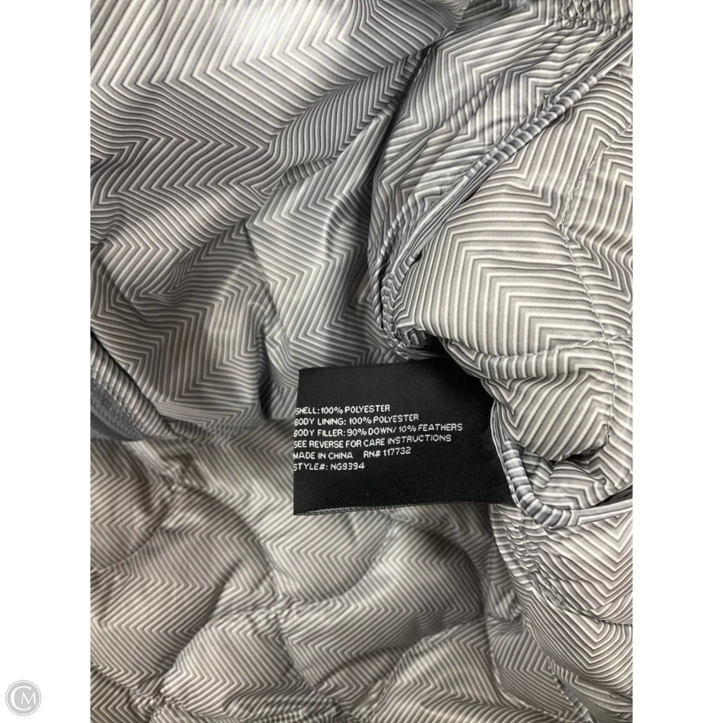 Vest Puffer & Quilted By Gerry In Grey, Size: L