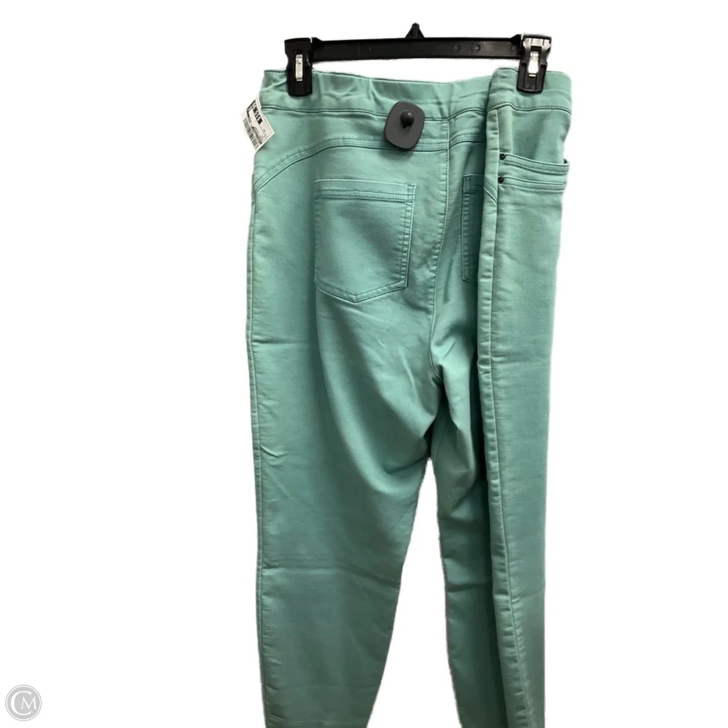 Jeans Skinny By Christopher And Banks In Teal, Size: 14