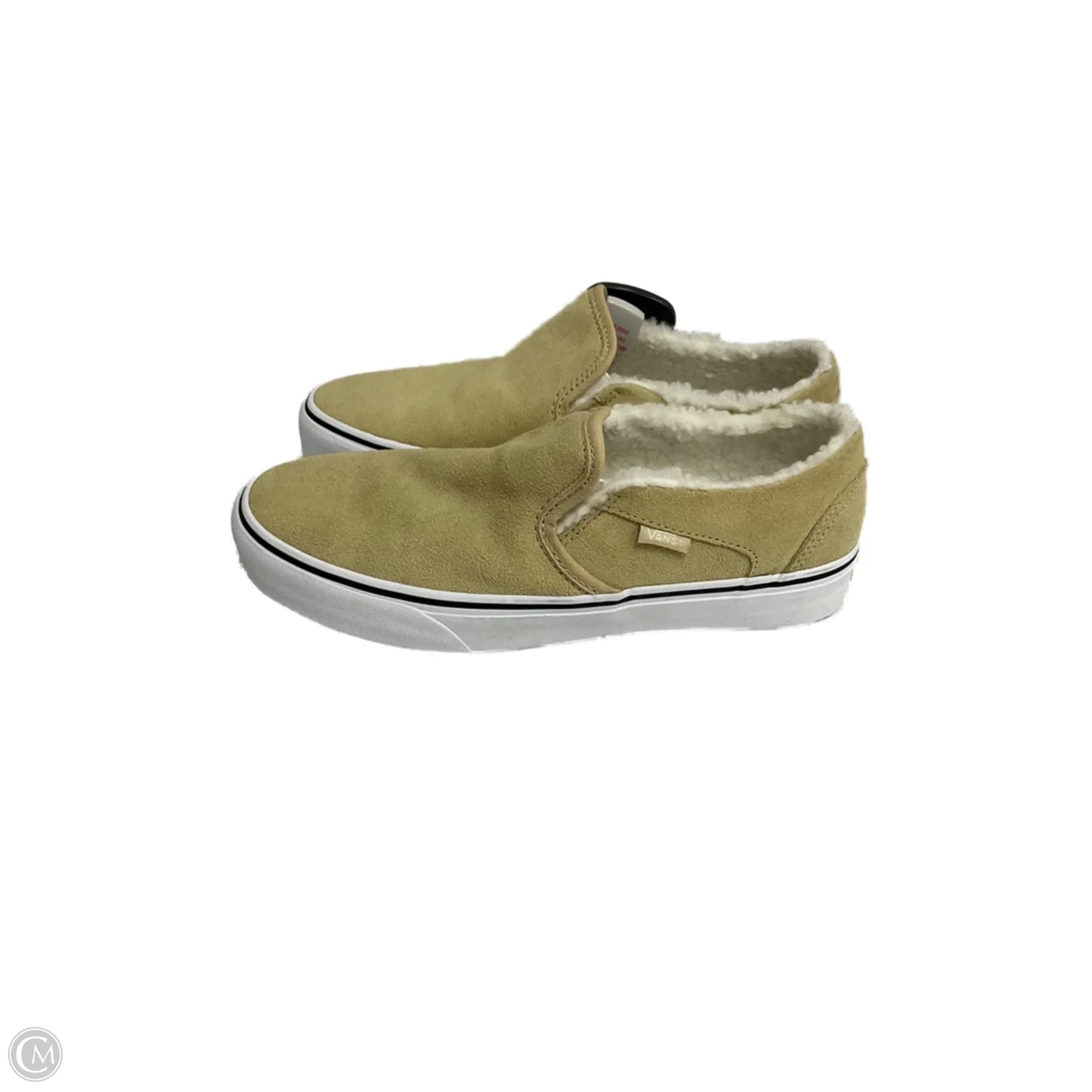 Shoes Flats By Vans In Tan, Size: 8.5