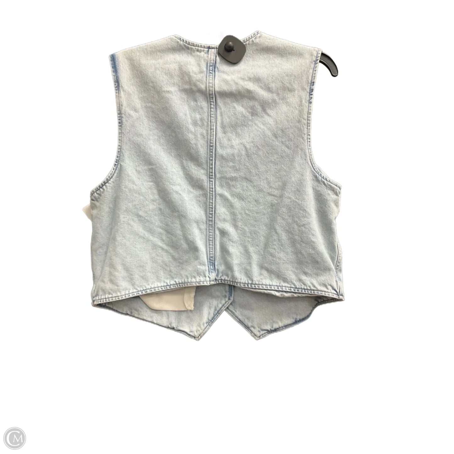 Vest Other By Gap In Blue Denim, Size: Xl