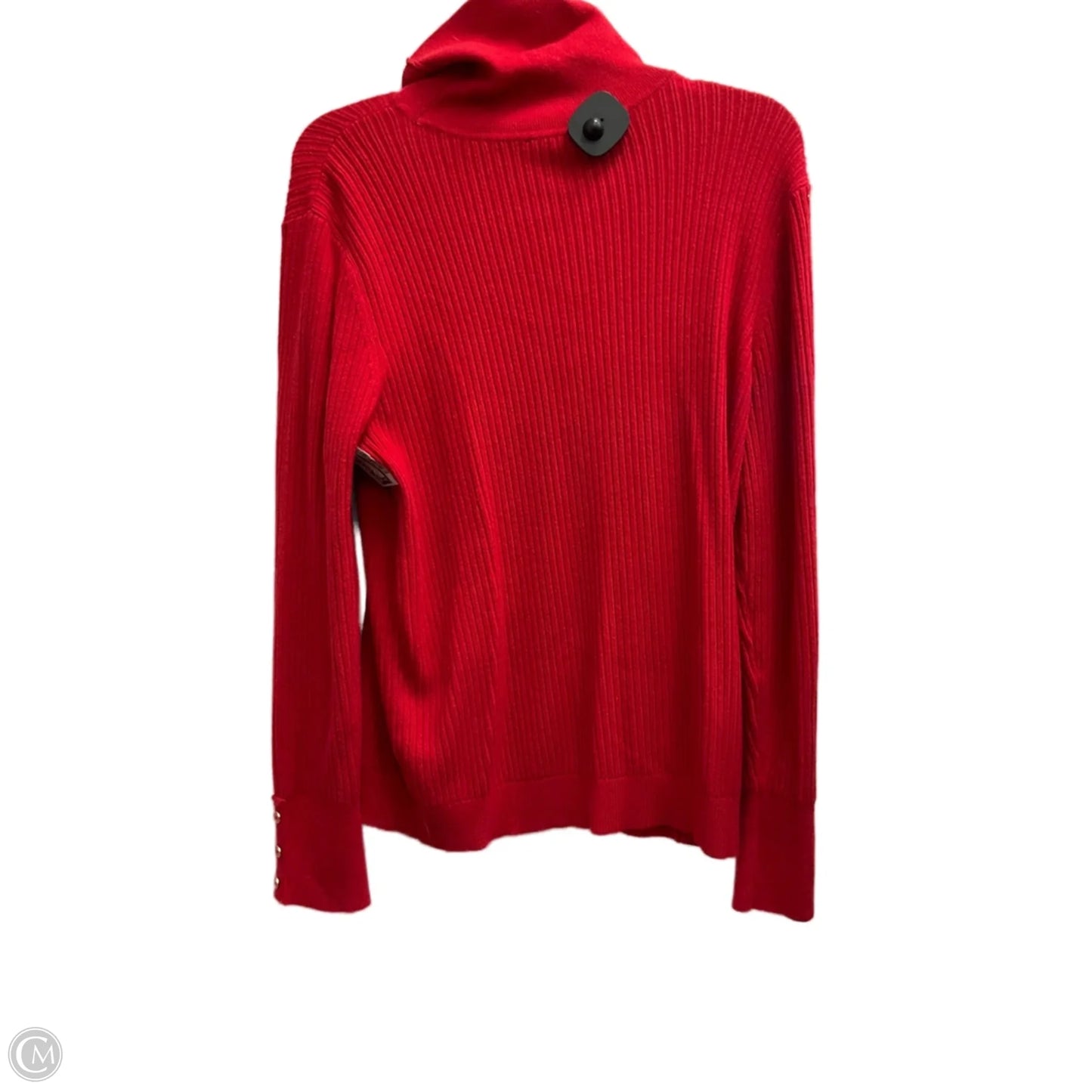 Sweater By Talbots In Red, Size: L