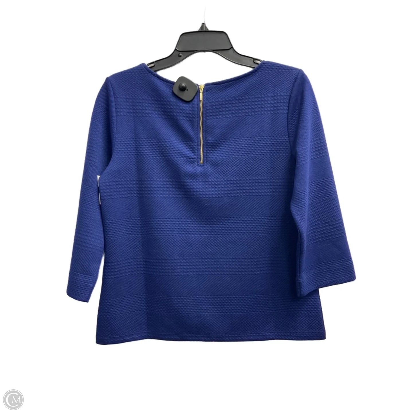 Top Long Sleeve By Chicos In Blue, Size: Xs