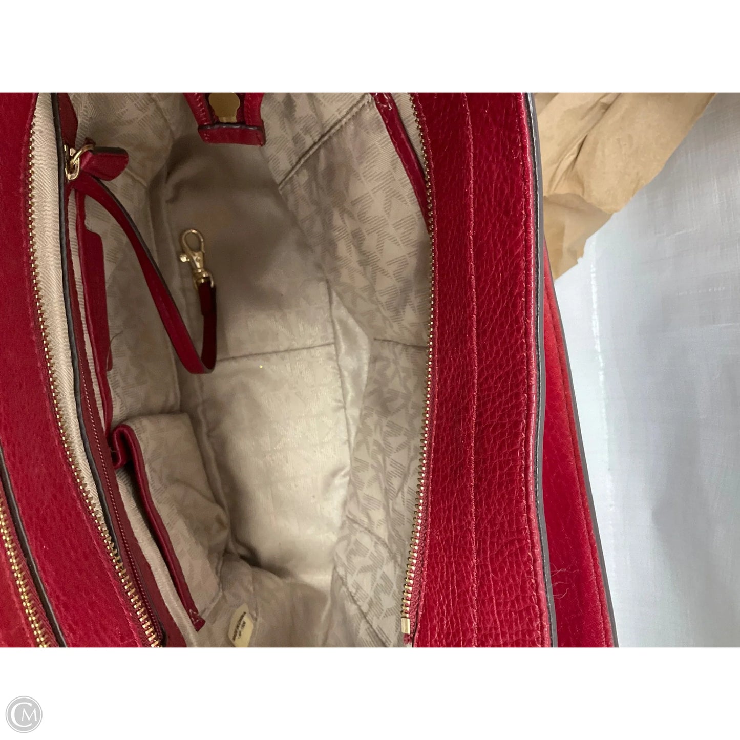 Handbag Designer By Michael Kors, Size: Medium