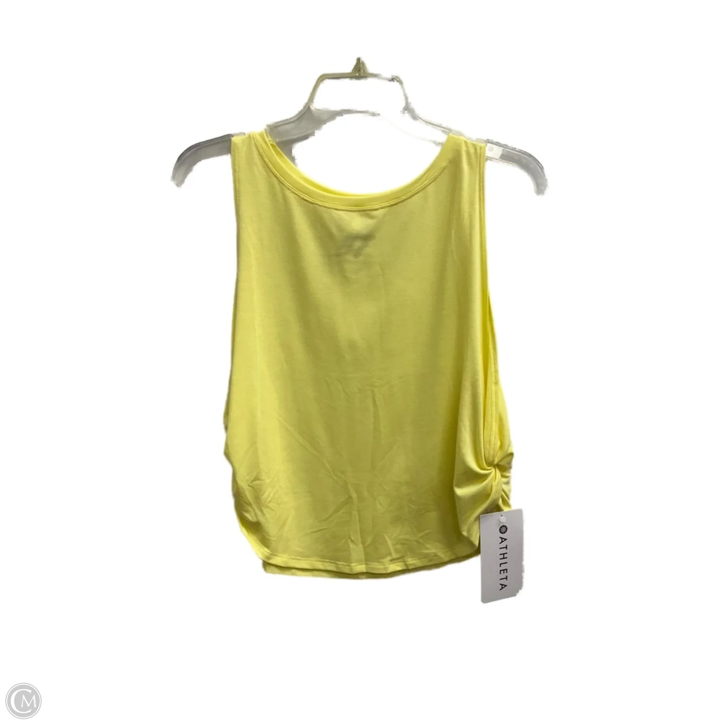 Athletic Tank Top By Athleta In Yellow, Size: Xxs