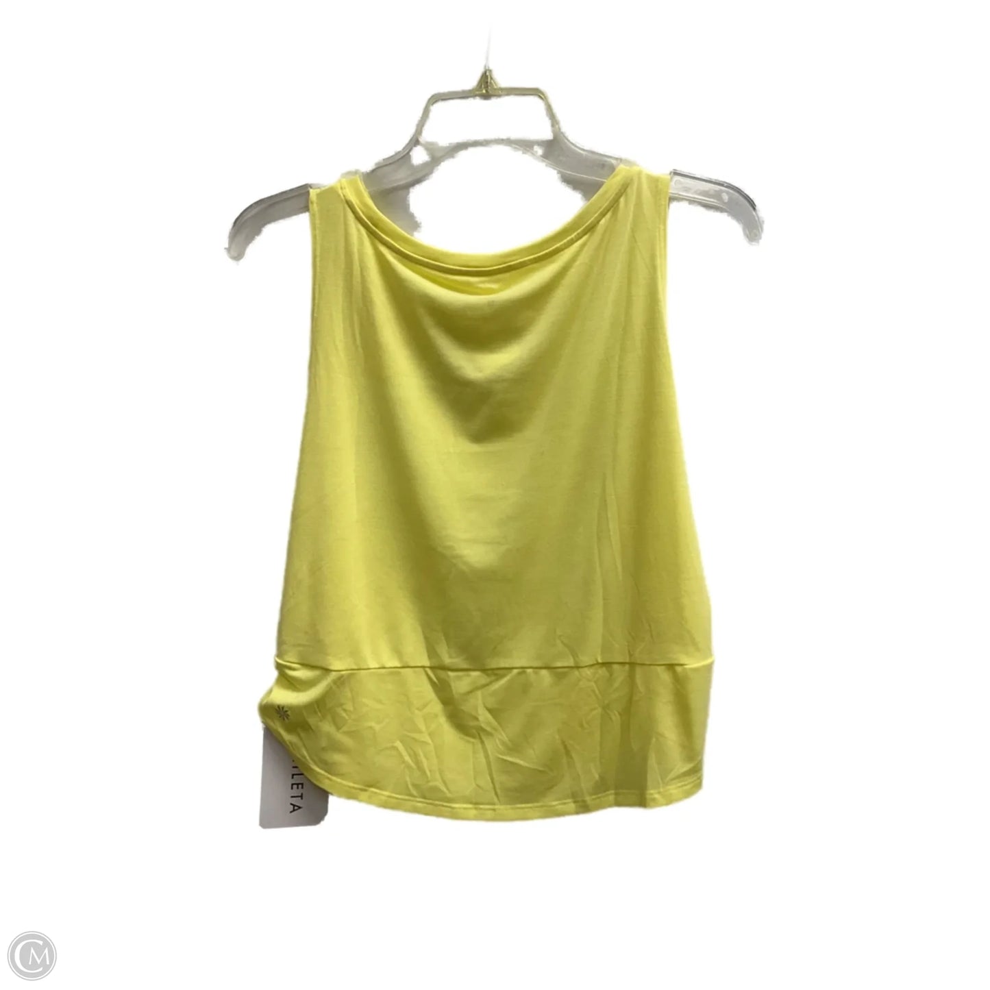 Athletic Tank Top By Athleta In Yellow, Size: Xxs