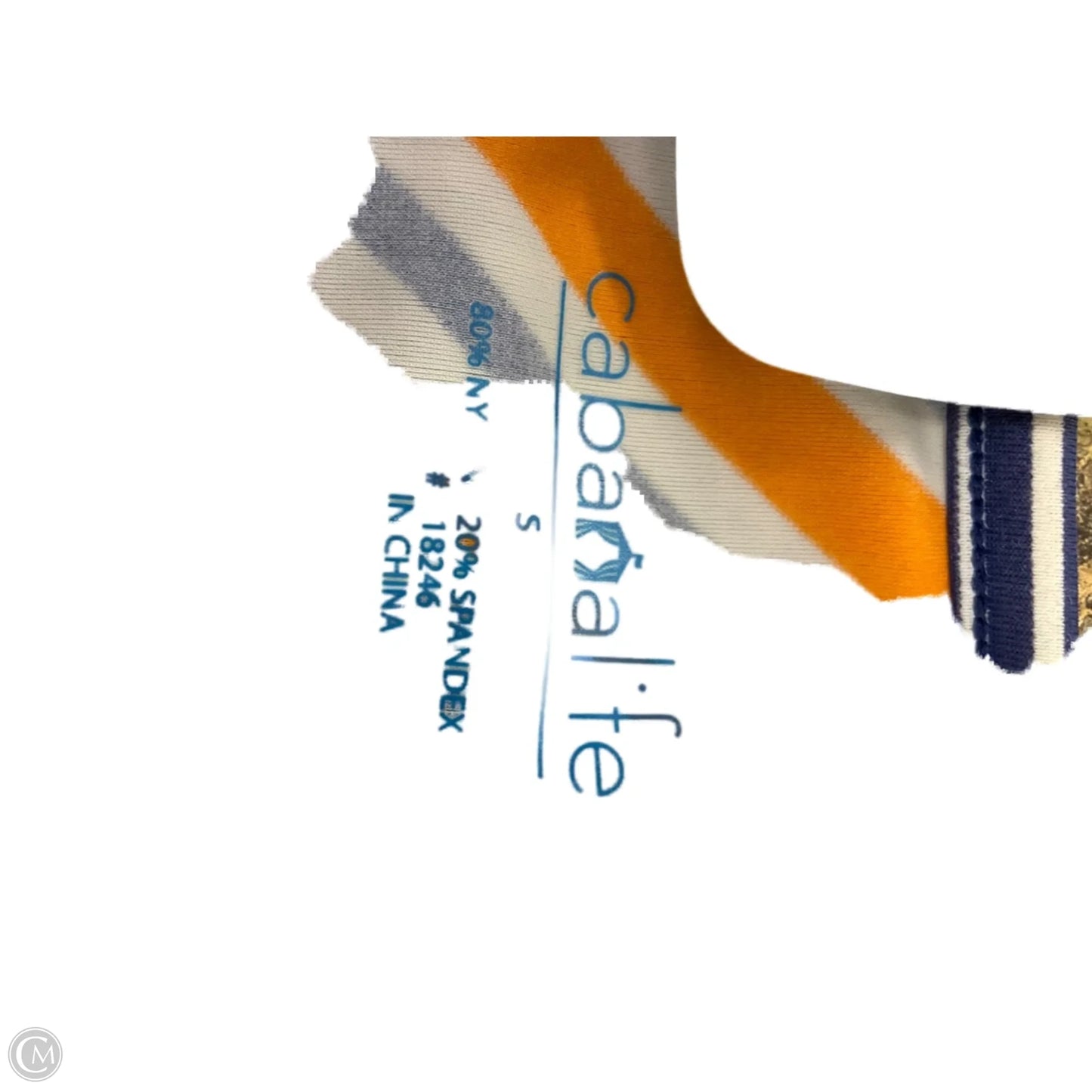 Dress Casual Short By Cmc In Geometric Pattern, Size: S