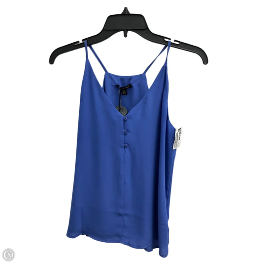 Top Sleeveless By Versona In Blue, Size: Xs