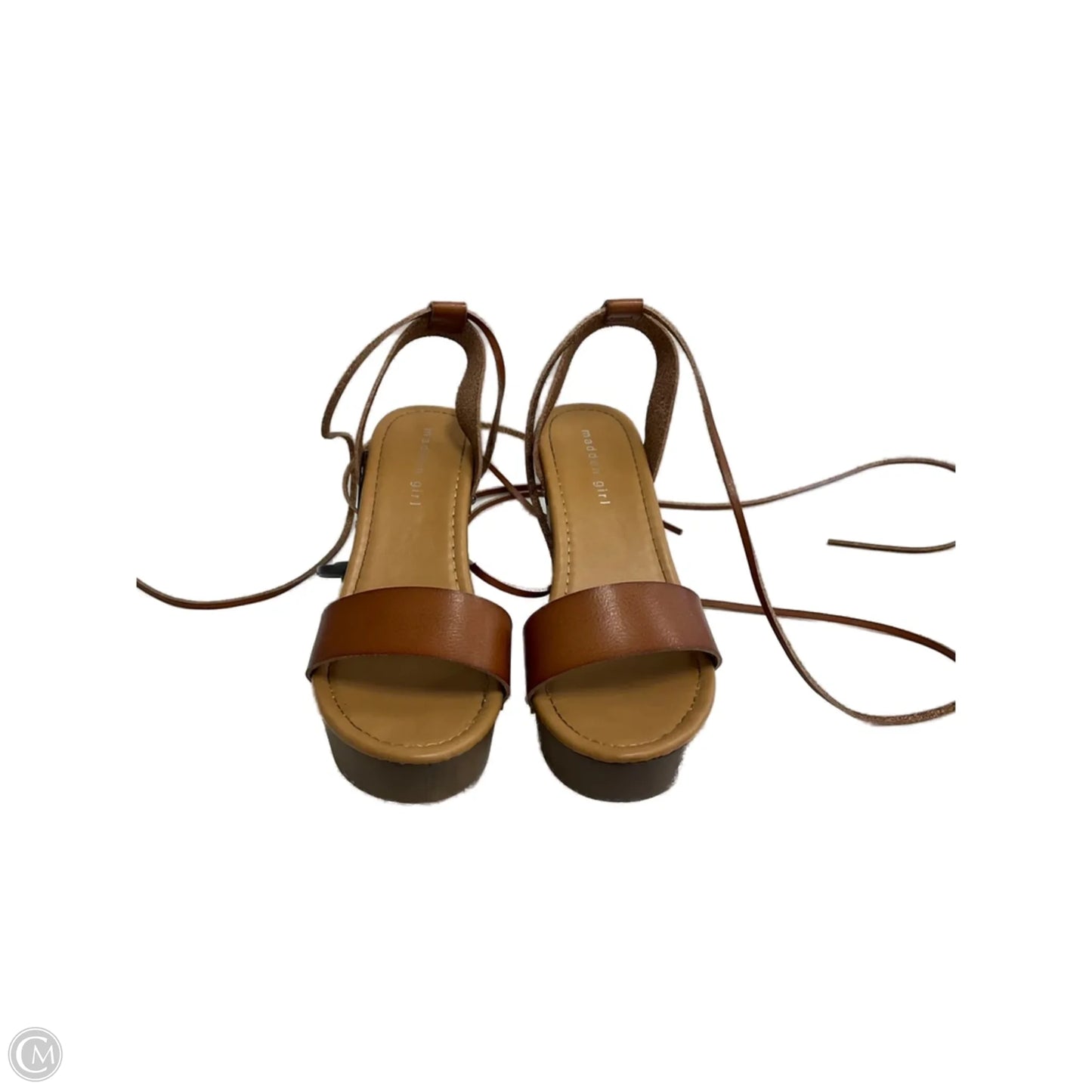 Shoes Heels Block By Madden Girl In Brown, Size: 9