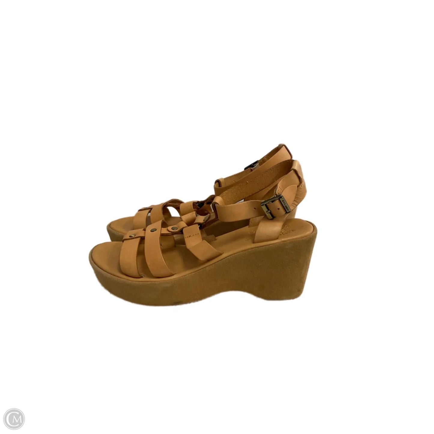 Shoes Heels Wedge By Kork Ease In Tan, Size: 8